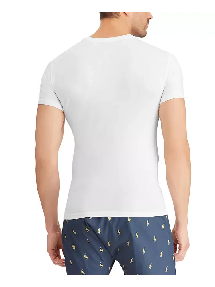 Мужская майка-борцовка Slim Fit, 3 шт Polo Ralph Lauren — изображение 6 из 9, черный