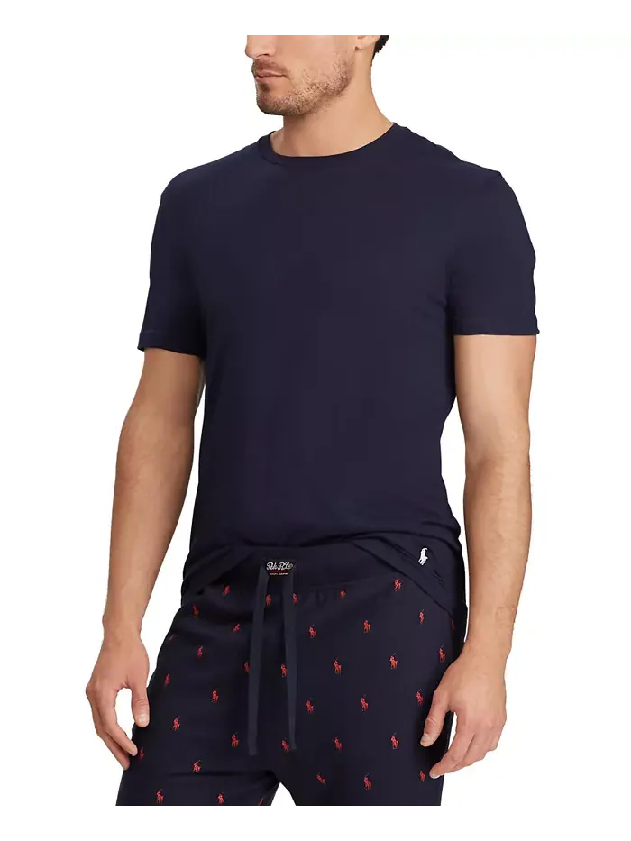Мужская майка-борцовка Slim Fit, 3 шт Polo Ralph Lauren — изображение 3 из 8, синий/темно-синий