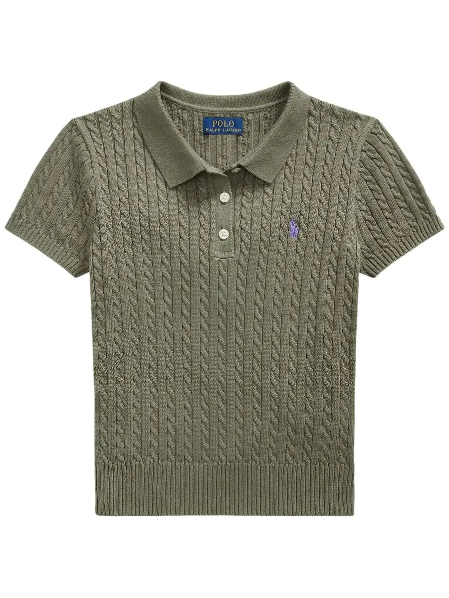 Детский джемпер-поло с коротким рукавом Polo Ralph Lauren
