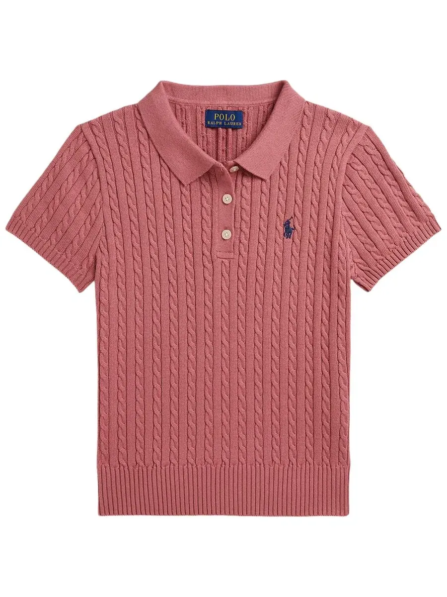Детский свитер с поло-воротником Polo Ralph Lauren