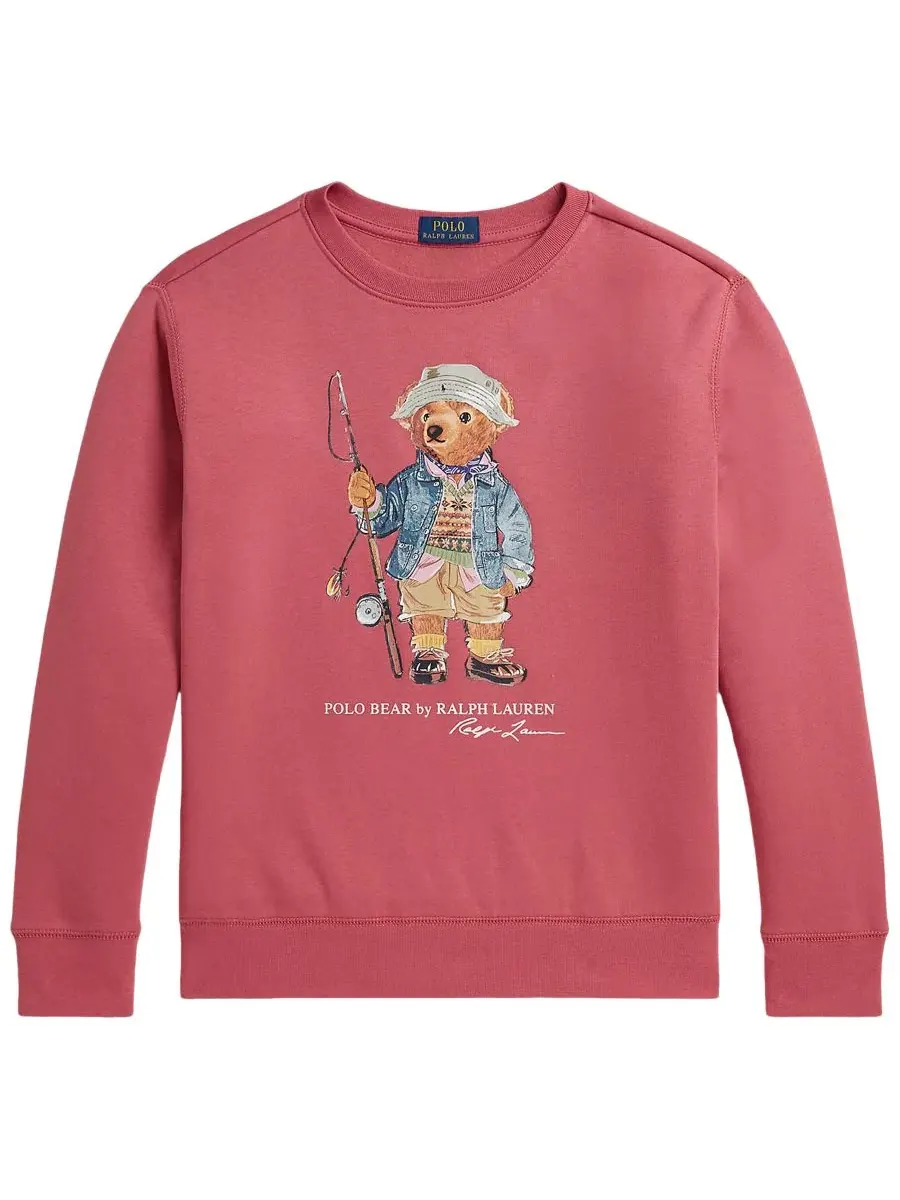 Свитшот для мальчиков с принтом Polo Bear Polo Ralph Lauren