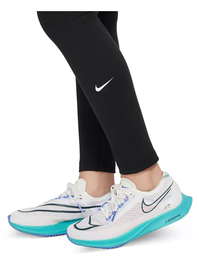 Девушки 7-20 One Dri-FIT Высокие Леггинсы Nike — изображение 3 из 4, черный