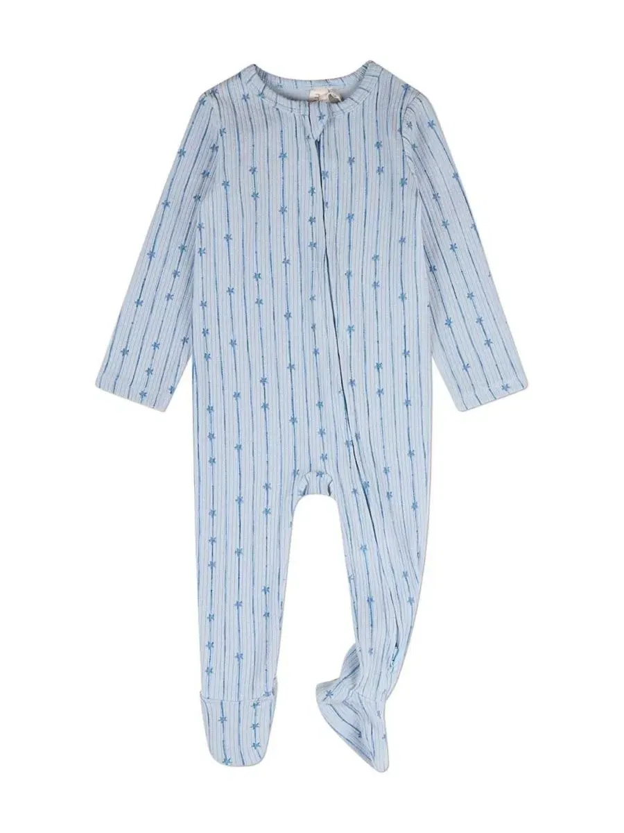Боди-комбинезон с принтом Star Light Star Bright MeMoi — изображение 1 из 3, синий