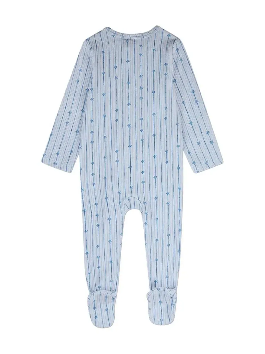 Боди-комбинезон с принтом Star Light Star Bright MeMoi — изображение 2 из 3, синий