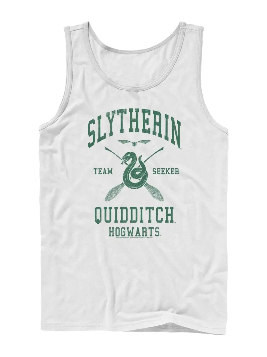 Мужская майка-безрукавка Harry Potter Slytherin Quidditch Seeker Hogwarts Graphic Fifth Sun