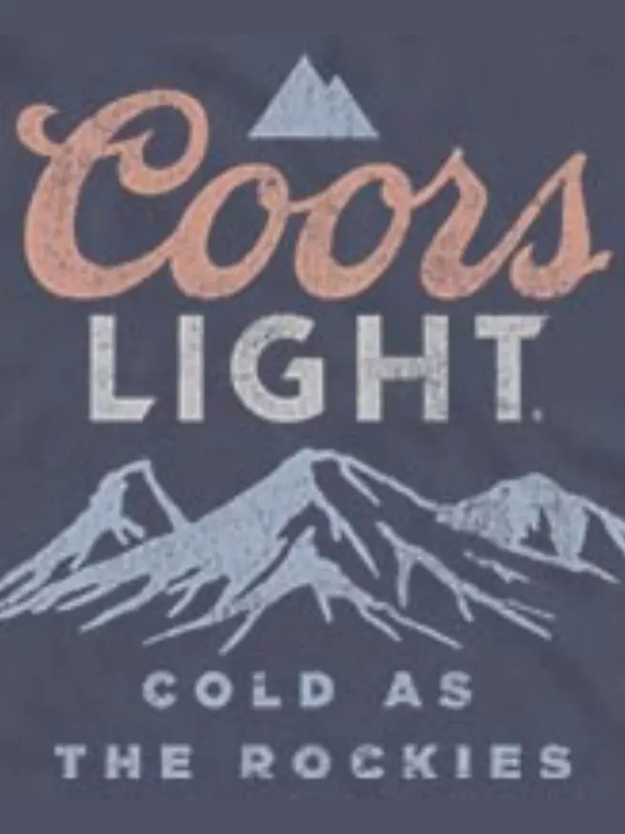 Мужская майка с принтом Cold as the Rockies Mountain Logo Fifth Sun — изображение 3 из 3, темно-синий