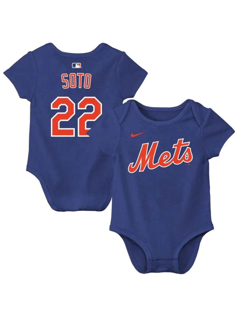 Боди с принтом Juan Soto New York Mets Nike — изображение 1 из 3, королевский