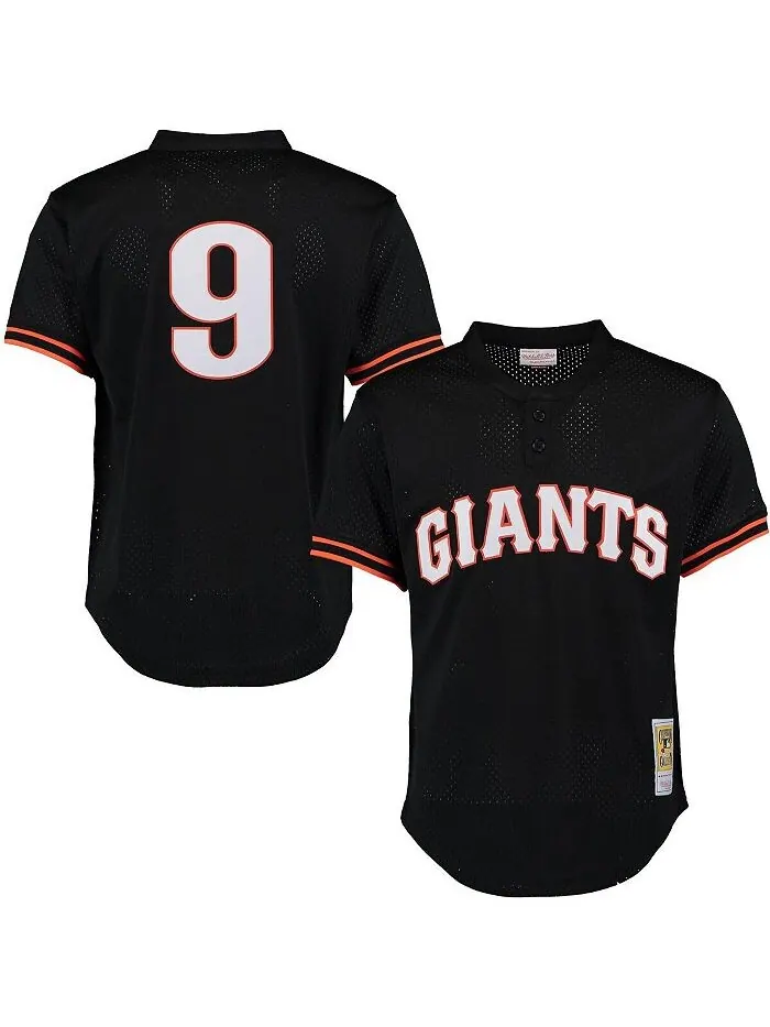 Мужская черная тренировочная майка Matt Williams San Francisco Giants Cooperstown Mesh Mitchell & — изображение 1 из 3