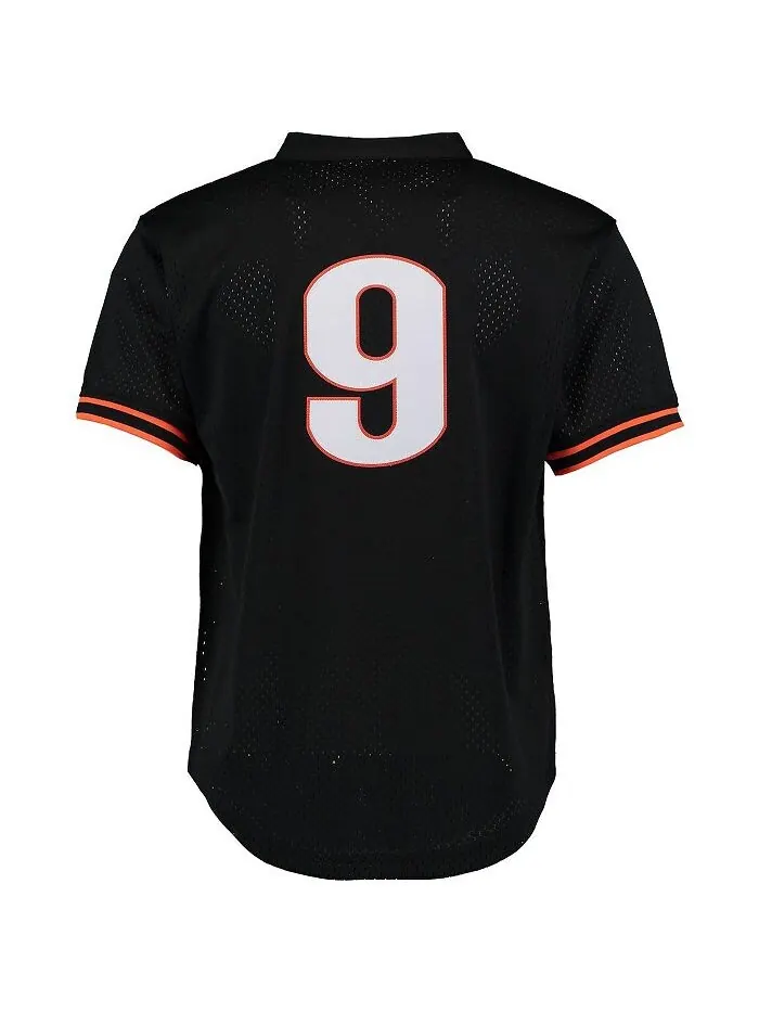 Мужская черная тренировочная майка Matt Williams San Francisco Giants Cooperstown Mesh Mitchell & — изображение 2 из 3