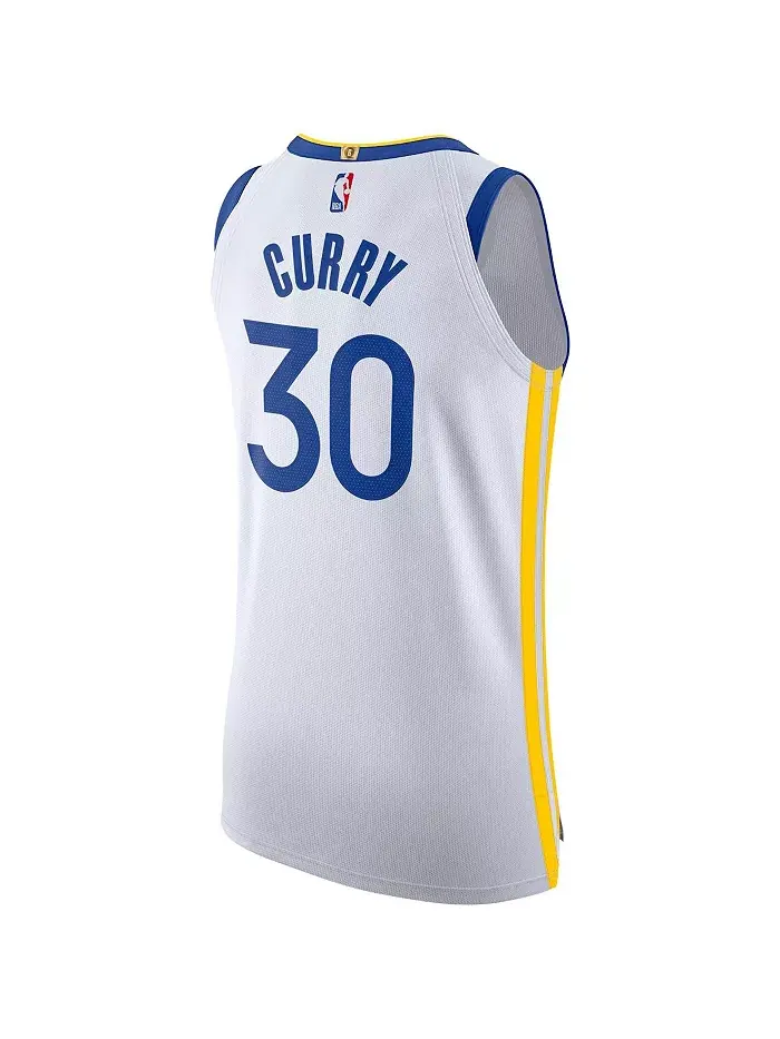 Мужская майка Stephen Curry Golden State Warriors 2020/21 аутентичная игровая — ассоциация — изображение 3 из 3, белый