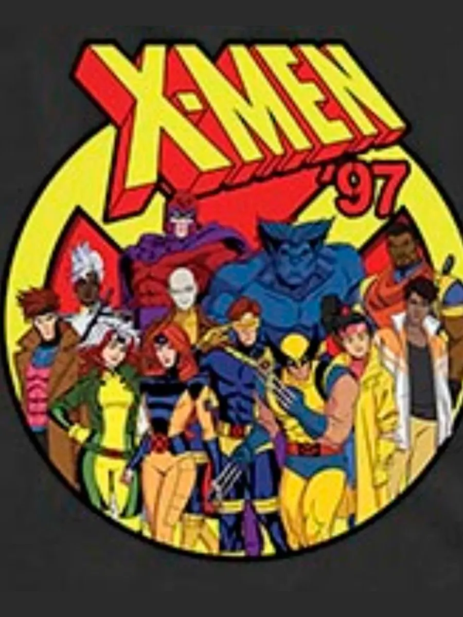 Мужская майка-безрукавка с принтом X-Men 97 Fifth Sun — изображение 3 из 3, черный