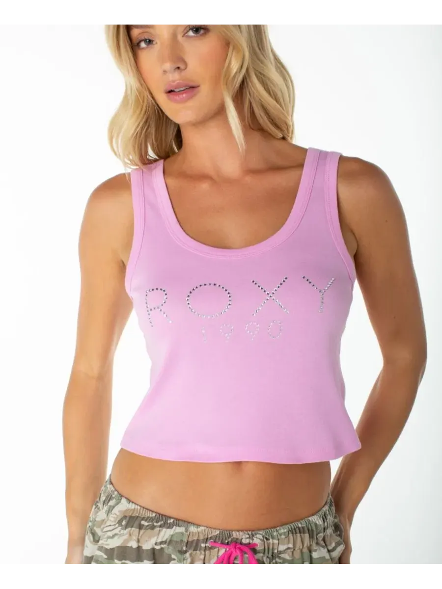 Майка-борцовка Roxy Shine Bright — изображение 1 из 5, фиолетовый