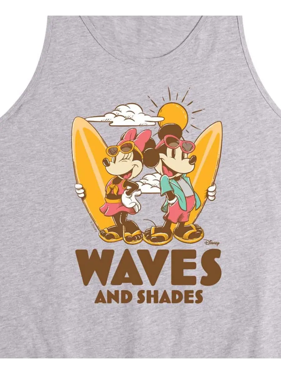 Майка без рукавов с принтом Waves and Shades AIRWAVES — изображение 3 из 3, приглушенный