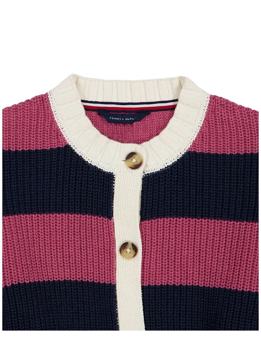 Свитер с длинным рукавом Tommy Hilfiger — изображение 3 из 3, темно-синий/фиолетовый