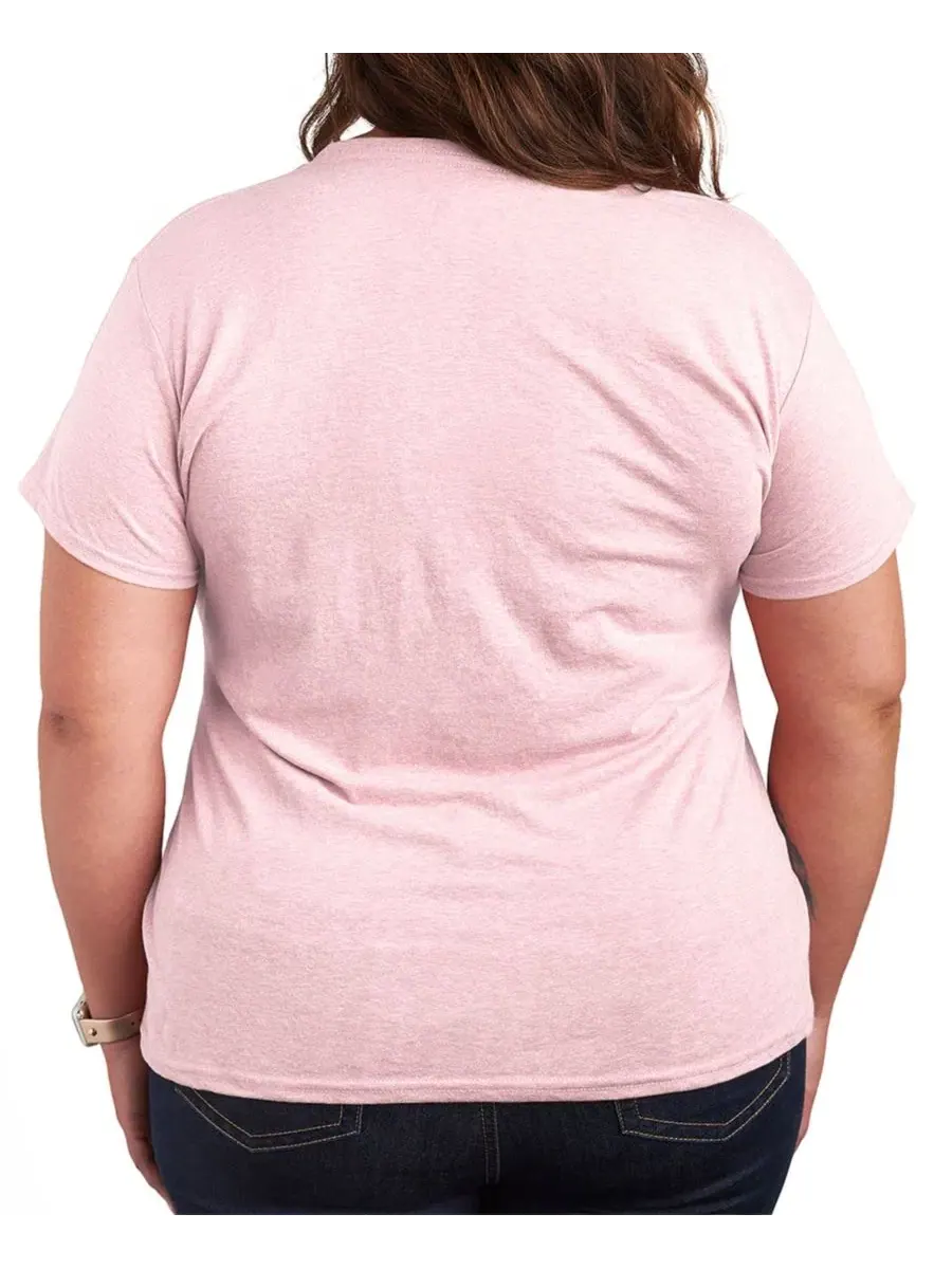 Футболка с длинным рукавом Snoopy Tennis Team Plus Size Hybrid Apparel — изображение 2 из 3, розовый