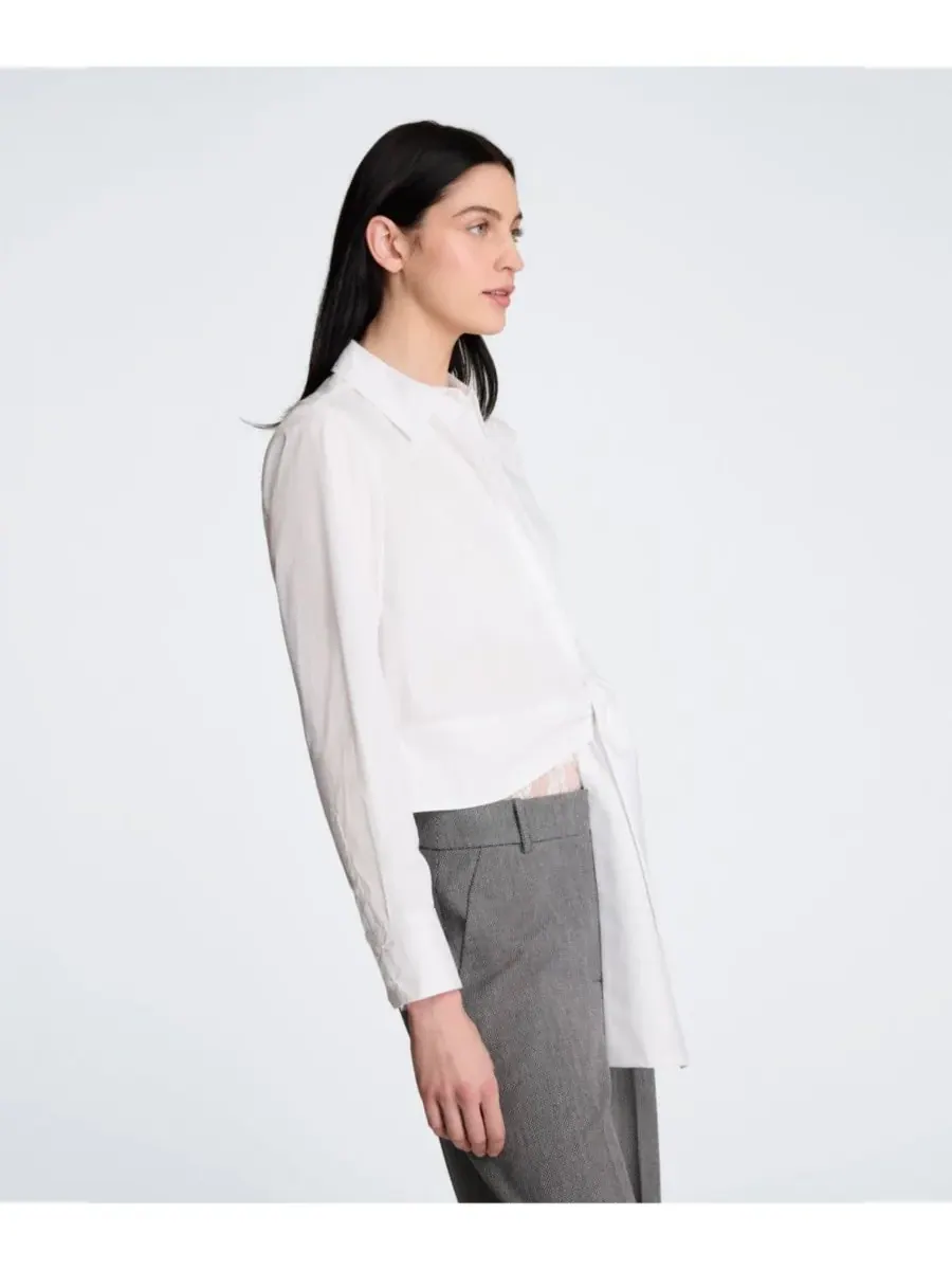 Женская рубашка с воротником и длинными рукавами Kenneth Cole