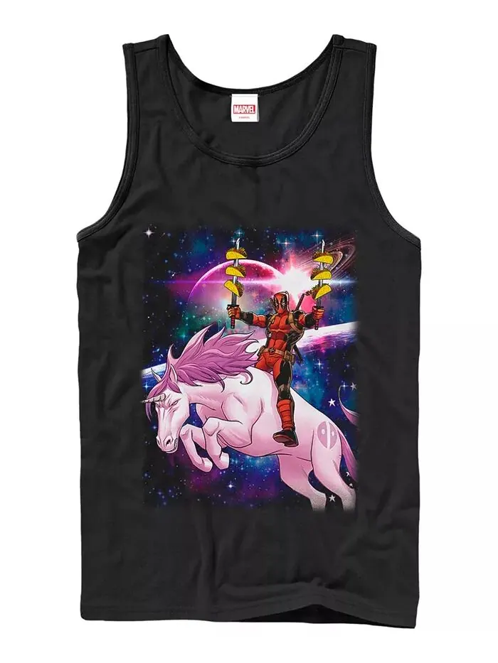 Майка мужская Taco Unicorn Fifth Sun — изображение 1 из 3, черный