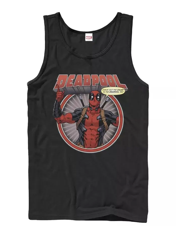 Мужская майка Deadpool Chump Fifth Sun — изображение 1 из 3, черный