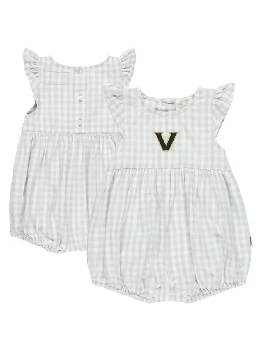 Боди с рюшами Cara Gingham Ruffled Garb