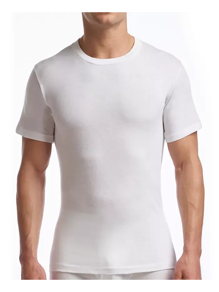 Мужские майки Supreme из хлопкового материала, 2 шт. в упаковке Stanfield's — изображение 2 из 4, белый