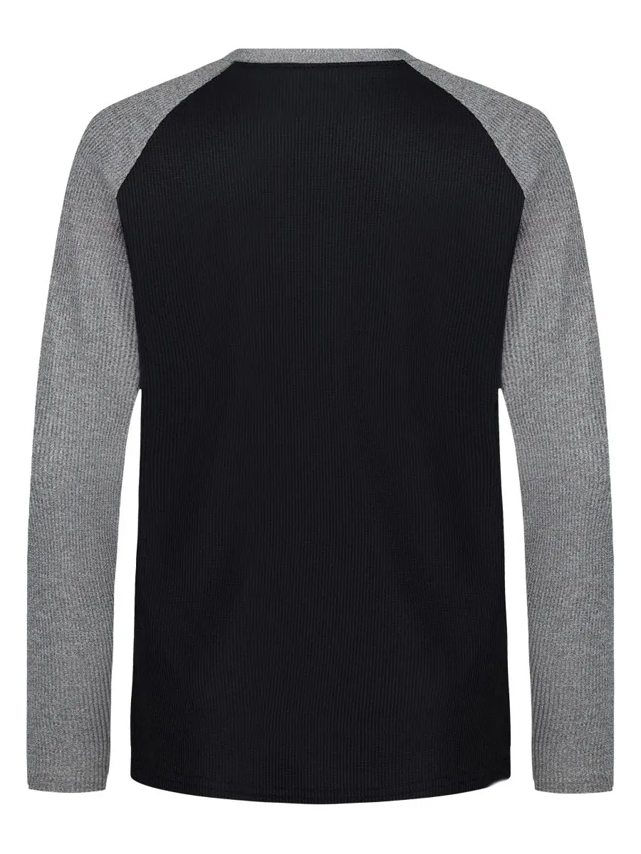 Детская футболка с длинным рукавом, цвет-блок Under Armour — изображение 2 из 5, черный