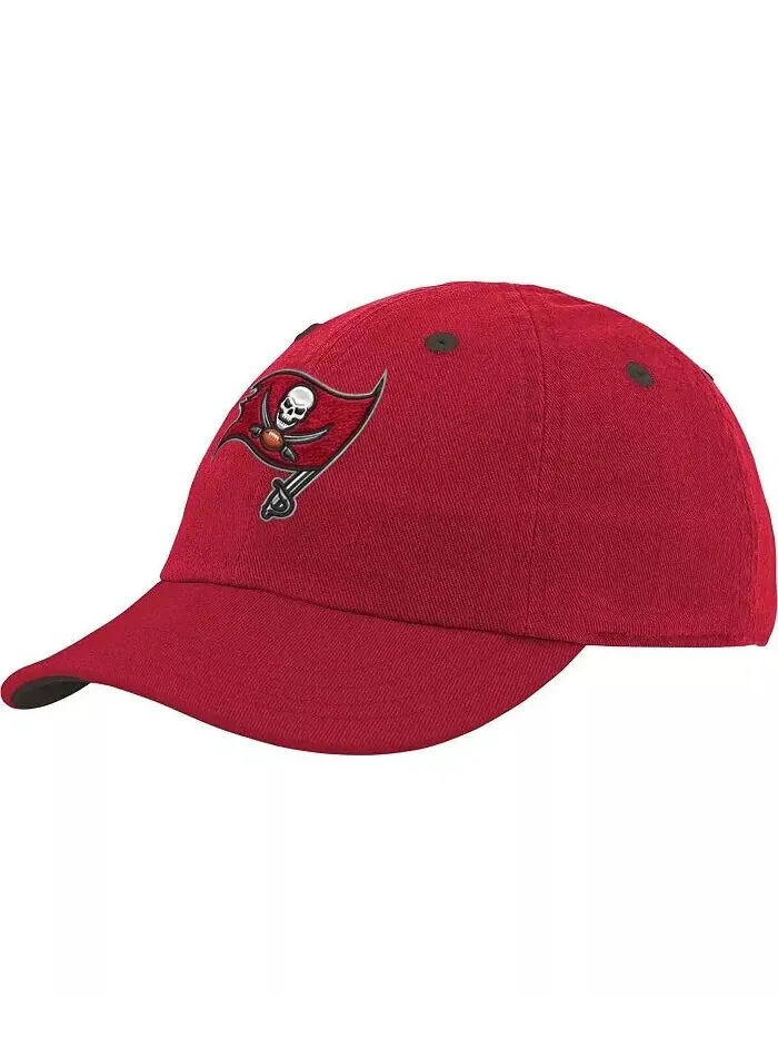 Шапка детская красная Tampa Bay Buccaneers Team Slouch Flex для мальчиков и девочек Outerstuff — изображение 1 из 3