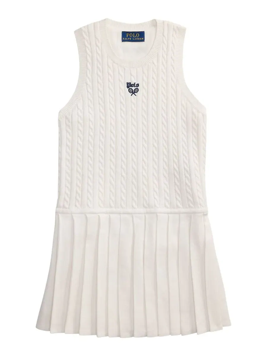 Платье-свитер без рукавов с принтом US Open Polo Ralph Lauren