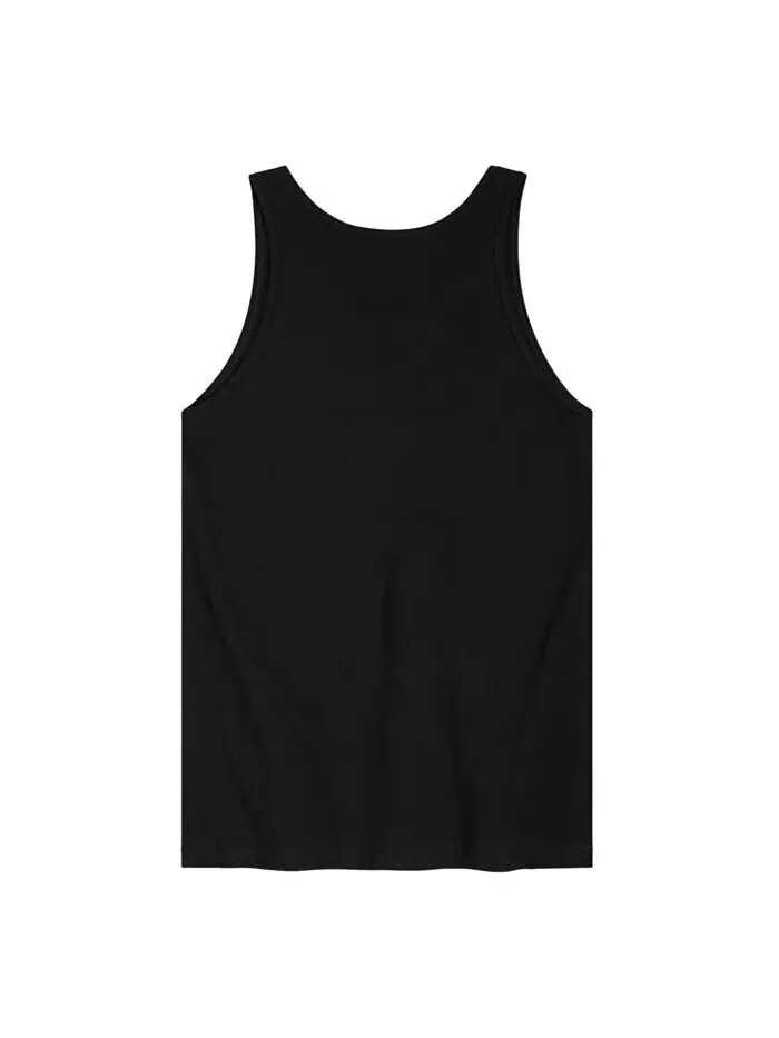 Мужская майка из джерси Hybrid Apparel Beach и Beer AIRWAVES — изображение 2 из 3, черный