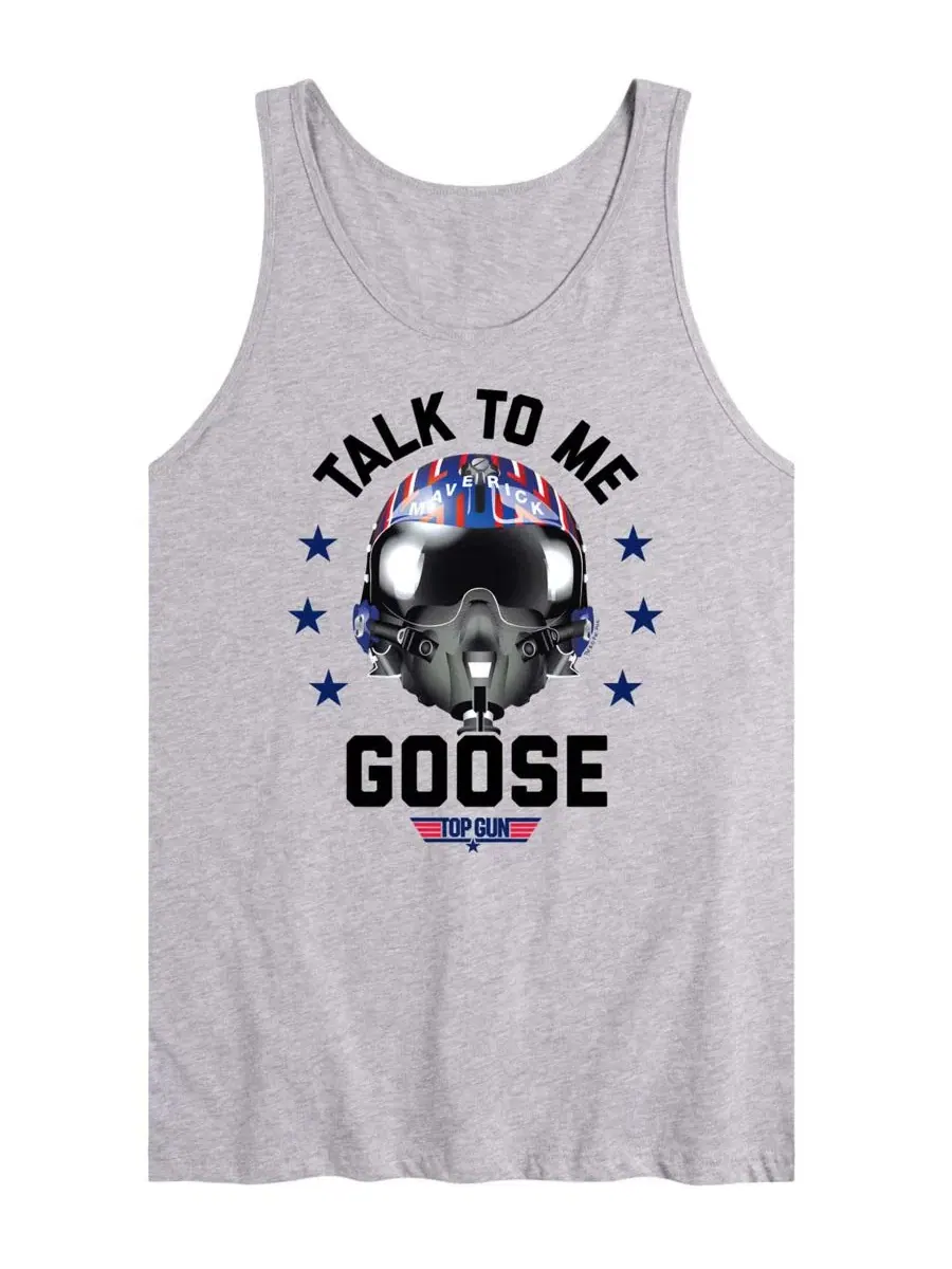 Мужская майка без рукавов с графическим принтом "Talk To Me Goose" Airwaves — изображение 1 из 3, приглушенный