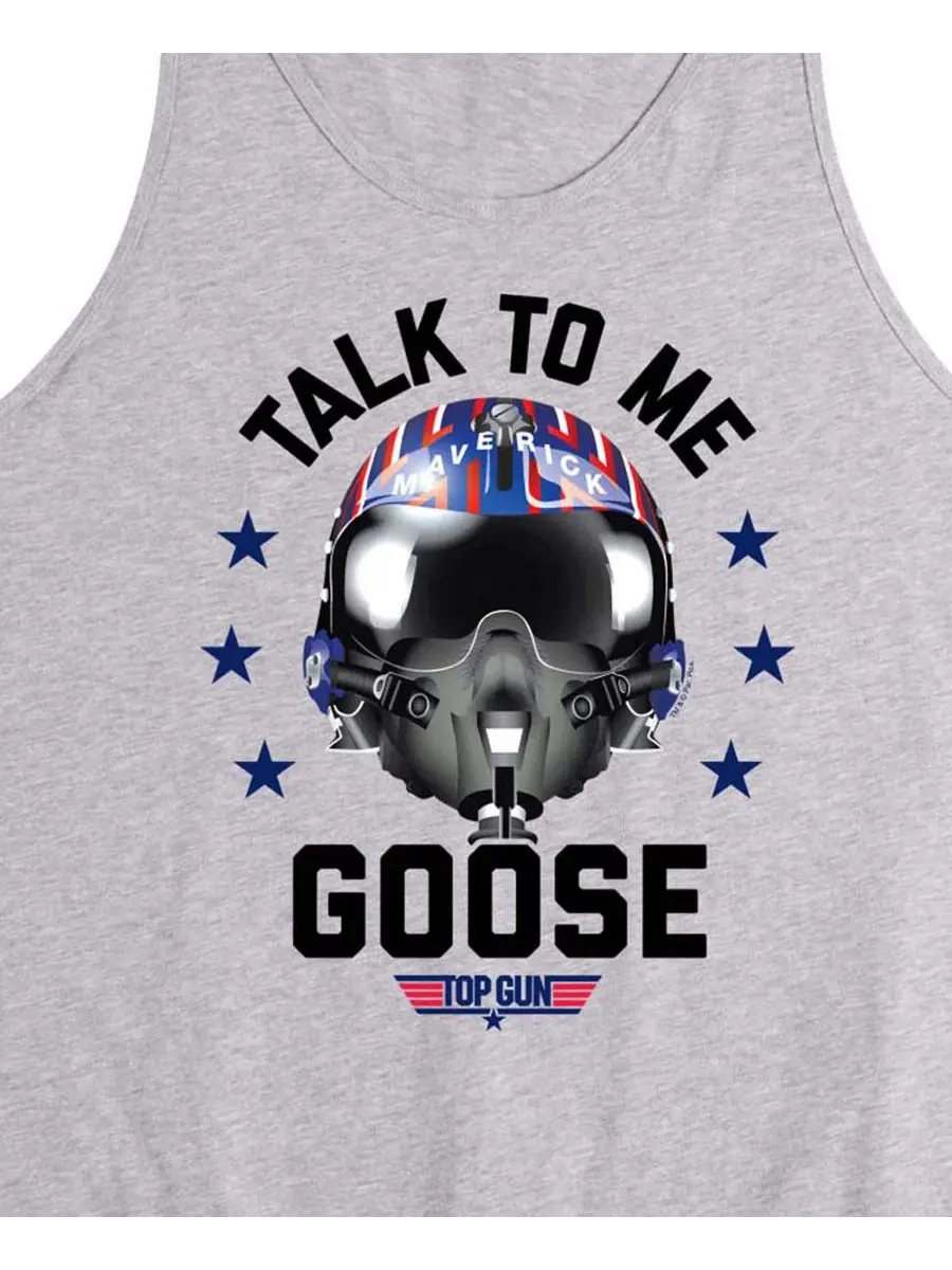 Мужская майка без рукавов с графическим принтом "Talk To Me Goose" Airwaves — изображение 3 из 3, приглушенный