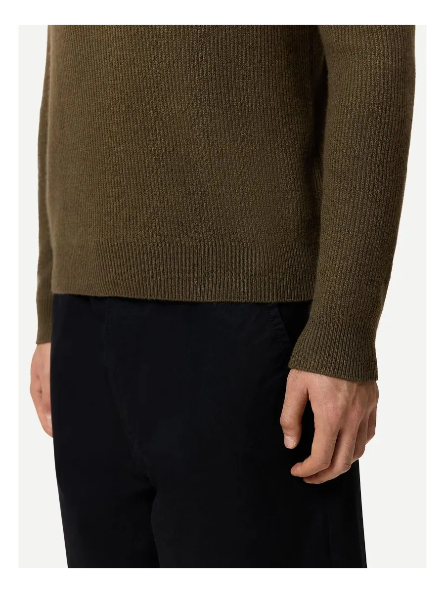 Мужской ребристый кашемировый свитер Gobi Cashmere — изображение 4 из 6, нет цвета