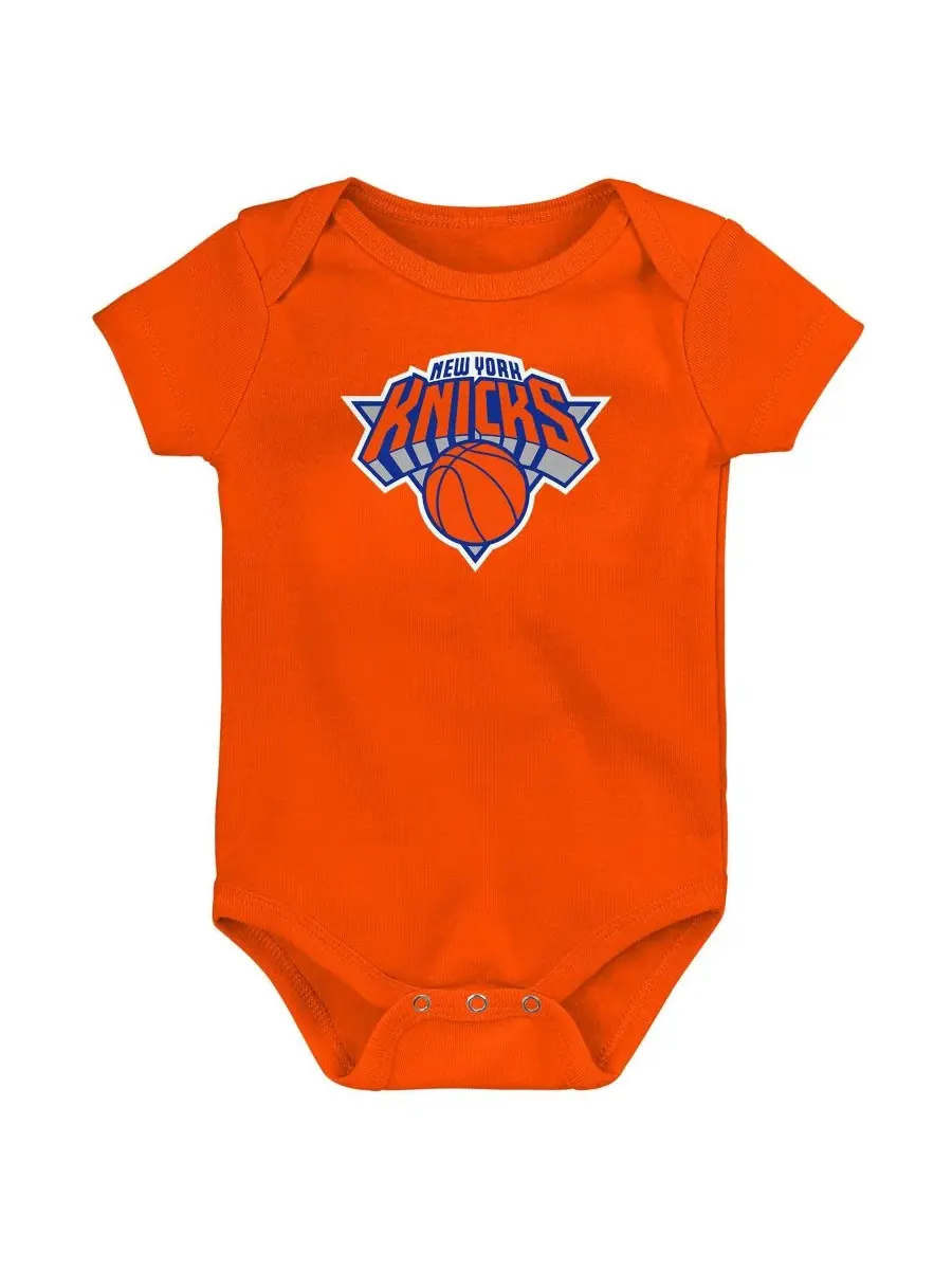 Боди детское с принтом New York Knicks Primary Logo Outerstuff — изображение 1 из 1, оранжевый