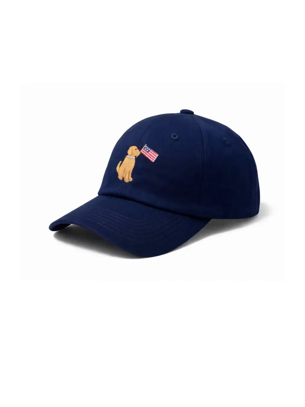 Бейсболка American Dog Baseball Hat Bits & Bows — изображение 3 из 5, темно-синий