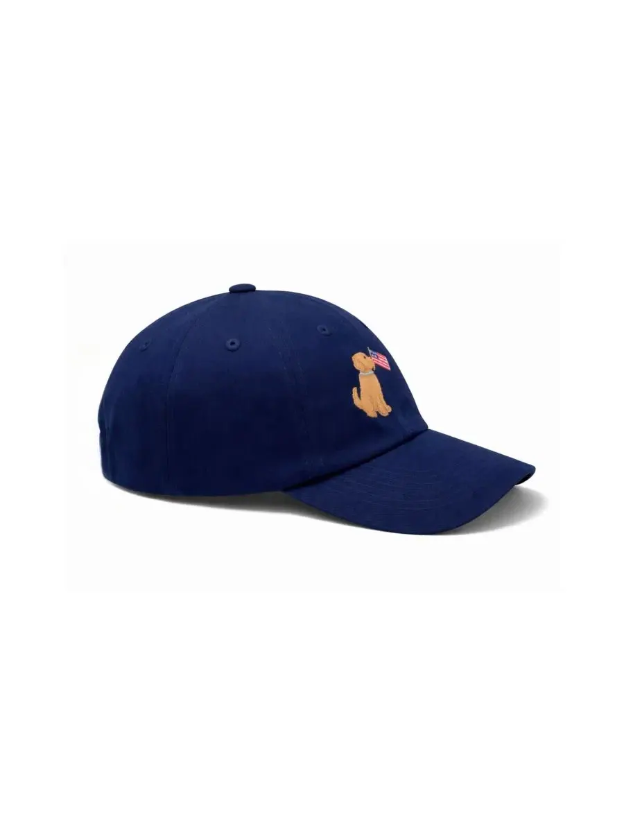 Бейсболка American Dog Baseball Hat Bits & Bows — изображение 5 из 5, темно-синий