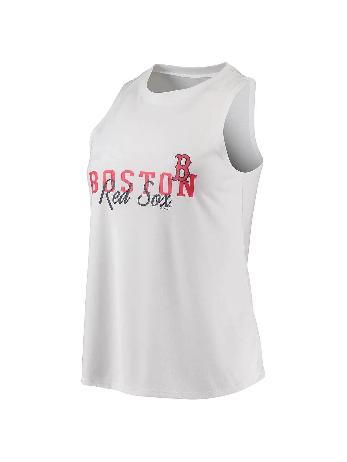Женский комплект из майки и леггинсов Boston Red Sox Sonata белого и черного цвета Concepts Sport — изображение 4 из 4