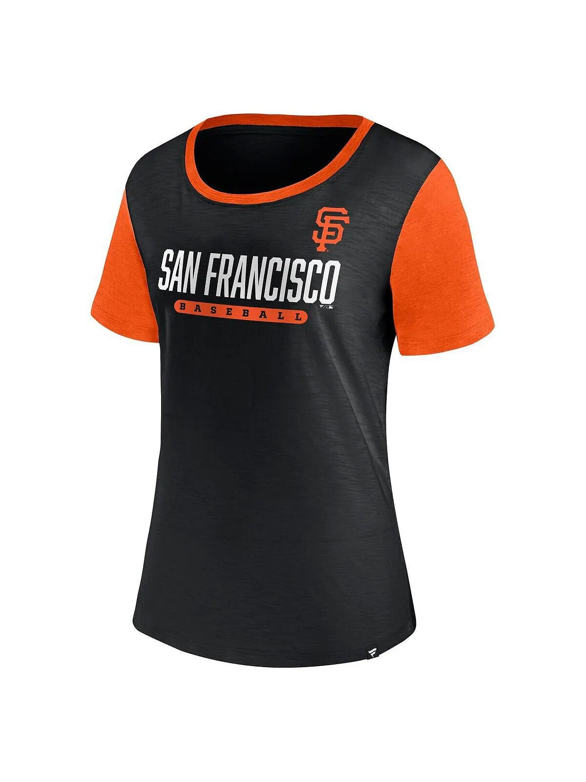 Женская черная футболка с логотипом San Francisco Giants Mound Fanatics — изображение 2 из 3, черный