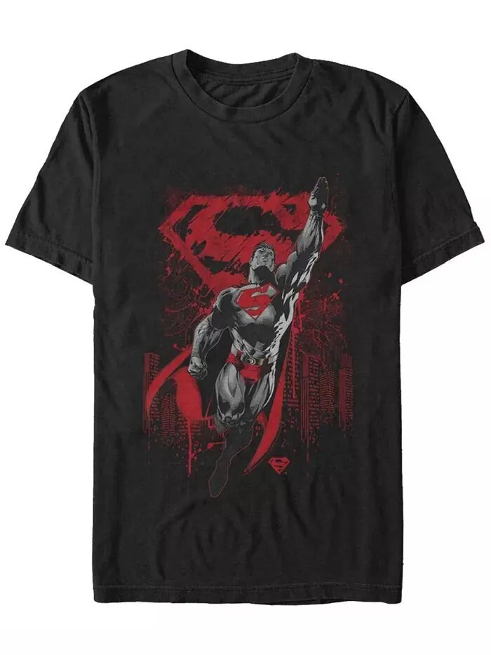 Мужская футболка DC Superman Kryptons Living Legacy с короткими рукавами Fifth Sun — изображение 1 из 1