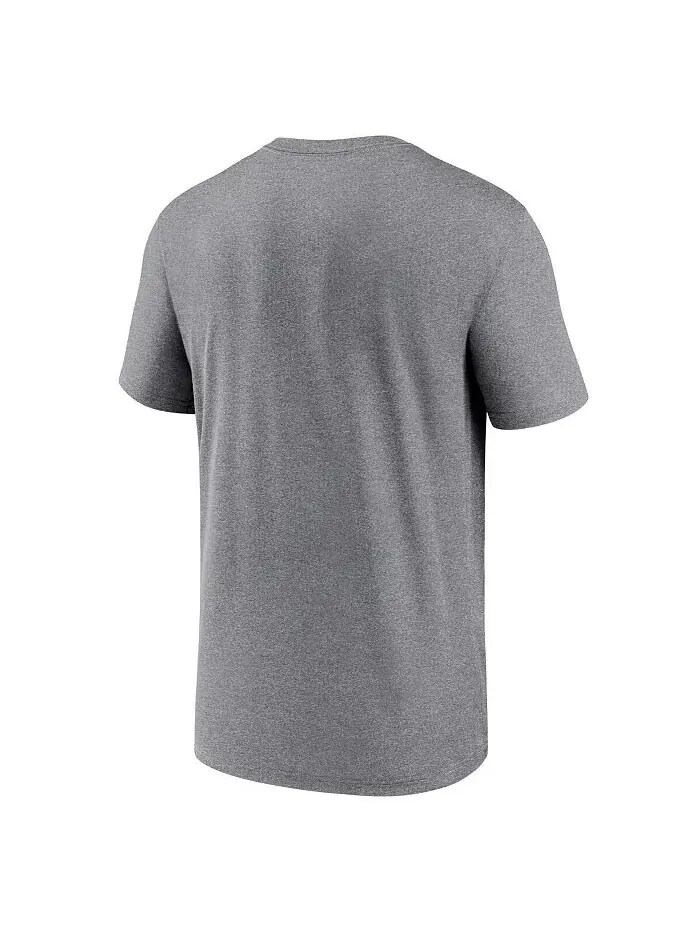 Футболка мужская Heather Charcoal Las Vegas Raiders Legend Icon Performance Nike — изображение 3 из 3