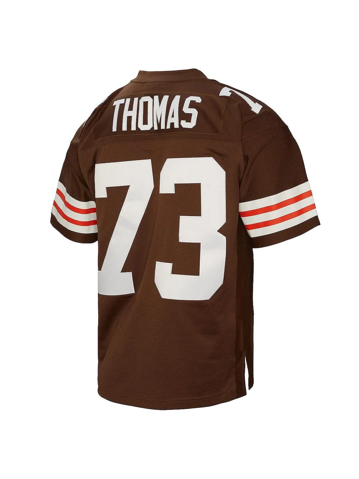 Мужская майка Джо Томаса Брауна Cleveland Browns 2007 Legacy, вышедшего на пенсию игрока Mitchell & — изображение 2 из 3