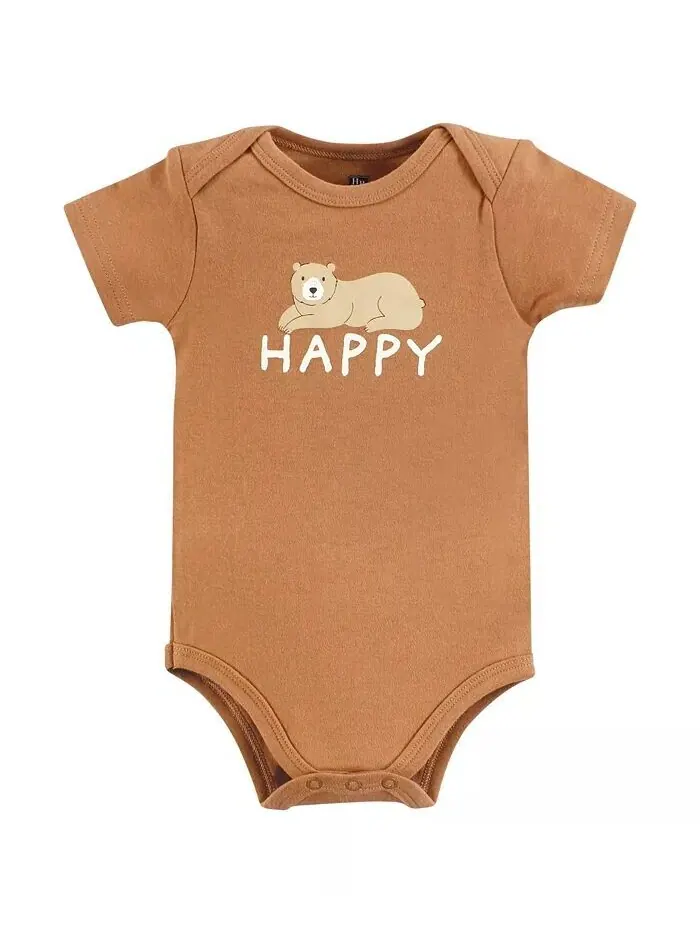 Хлопковые боди для маленьких мальчиков, медвежьи объятия Hudson Baby — изображение 4 из 4