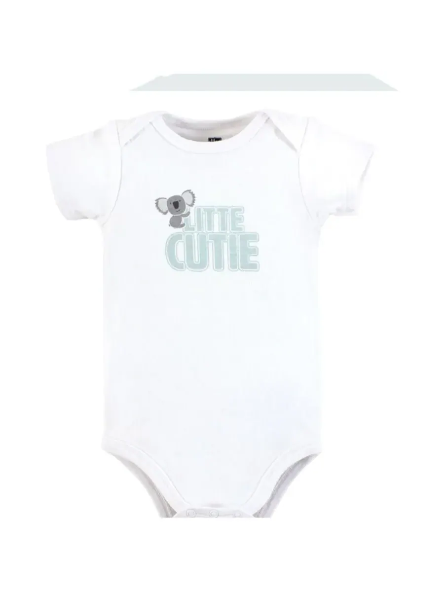 Комплект из трех мягких хлопковых боди Hudson Baby, Daddy Koala — изображение 5 из 5