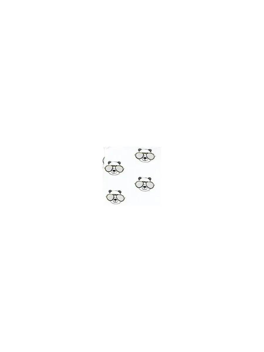 Комплект из трех мягких хлопковых боди Hudson Baby, Cool Panda — изображение 2 из 5