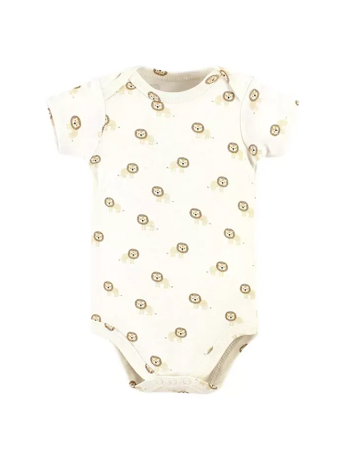 Боди для мальчиков Hudson из хлопка, 3 шт Hudson Baby — изображение 3 из 5