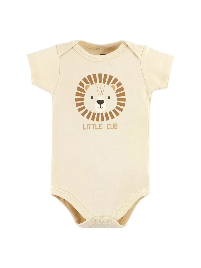 Боди для мальчиков Hudson из хлопка, 3 шт Hudson Baby — изображение 4 из 5