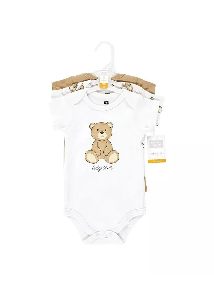 Хлопковые боди для маленьких мальчиков, медвежьи объятия Hudson Baby — изображение 2 из 5