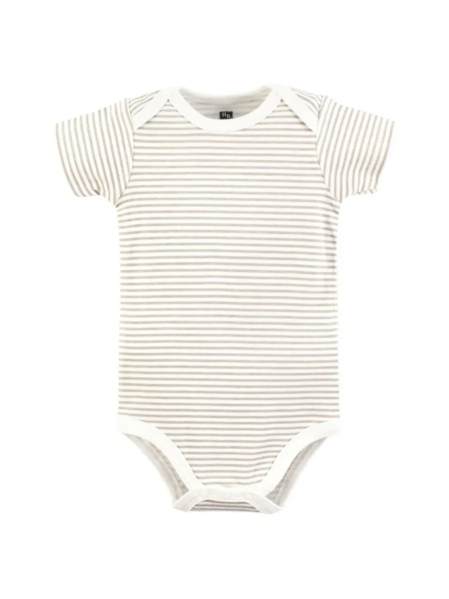 Комплект из трех мягких хлопковых боди Hudson Baby, Cozy Cutie — изображение 3 из 5