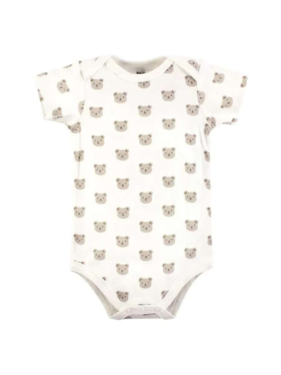 Комплект из трех мягких хлопковых боди Hudson Baby, Cozy Cutie — изображение 5 из 5