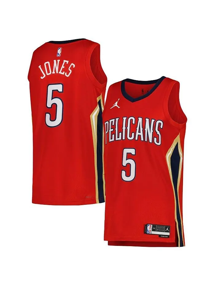 Мужской бренд Herbert Jones Red New Orleans Pelicans 2022/23 Реплика Джерси Swingman - Statement