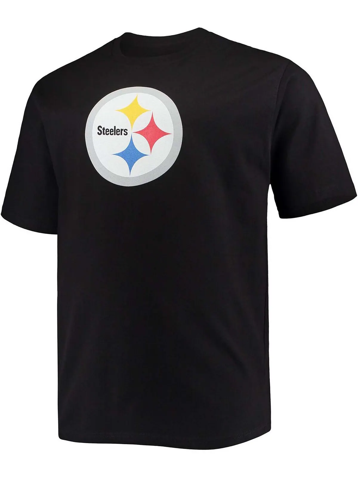 Мужские большие и высокие t.j. футболка с именем и номером игрока watt black pittsburgh steelers — изображение 3 из 3, черный