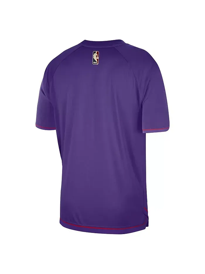 Мужская футболка для разминки Toronto Raptors 2024/25 Classic Edition, фиолетовая Nike — изображение 3 из 3